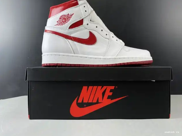 Rep Onekick Metallic Retro Air Red (2017) 555088-103 Jordan 1 0325